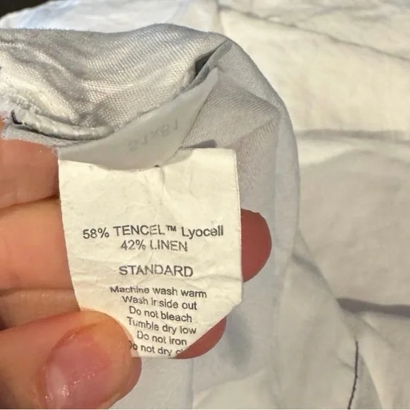 Parachute Crisp White Bedding Sheets Queen - Picture 2 of 4